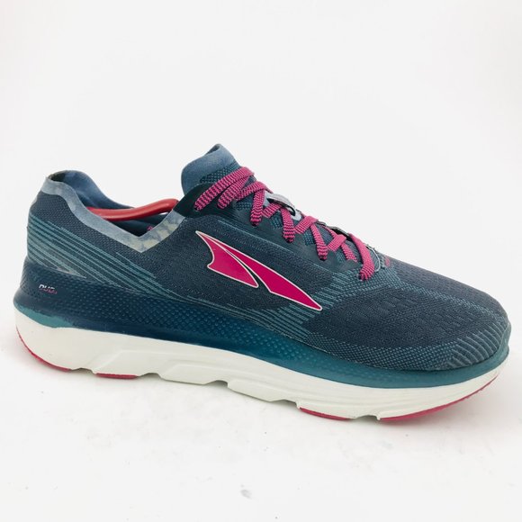 ALTRA Duo 1.5 Road Running Shoes, Navy & Pink Women’s Size 10 - GENTLY USED - Picture 2 of 9